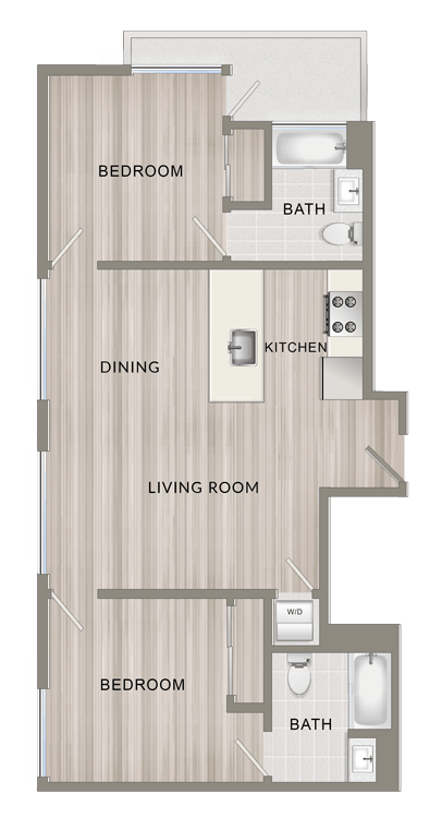 Suite A Floorplan